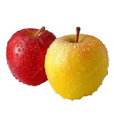 تفاح أحمر / أصفر